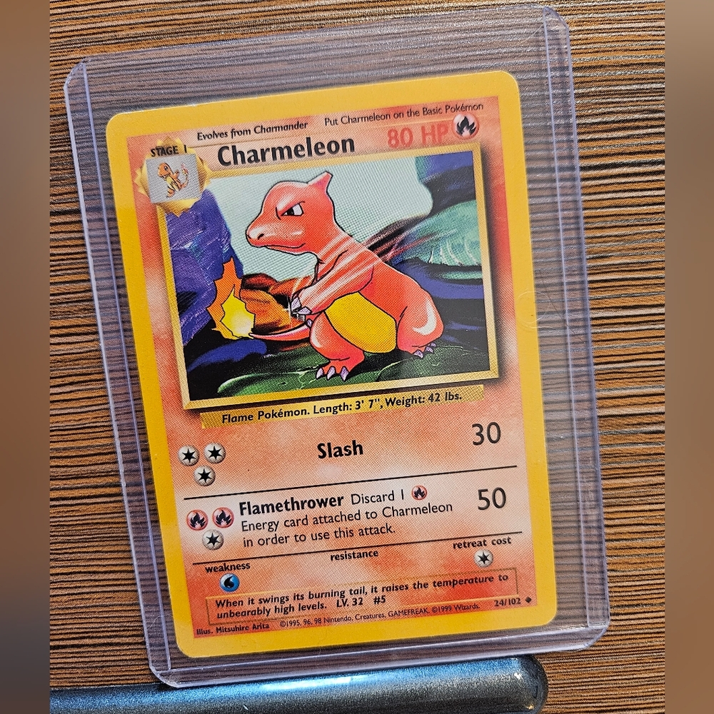 Pokemon Charmeleon Trading Card